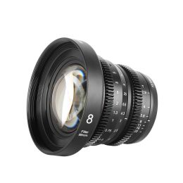 Filters Meike Cine -lens 8mm T2.9 voor micro vier derde (MFT M4/3) Mount Olympus Panasonic Camera's