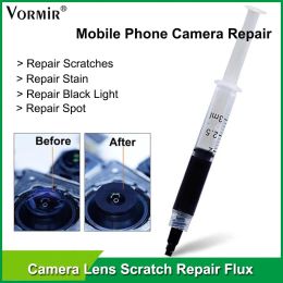 Filtros Flujo de extracción de lentes de la cámara de la cámara móvil para la lente del iphone Android Scratch Light Black Light Dot Tain Repair Glue líquido