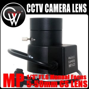 Filtros MP 3MP 550 mm CS Lente Mega Píxeles F1.6 DCAUTO IRIS Varifocal Varifocal Industrial Zoom Lens para cajas CCTV Camera