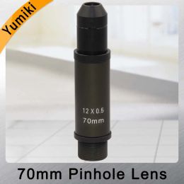 Filtres Nouvelles arrivales 2.0MEGAPIXEL 70 mm Pinhole Lens CCTV LENS M12 Format d'image de montage 1 "F1.6 Iris fixe Longue Distance