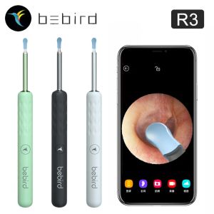 Filtres New Bebird R3 Intelligent Visual Ear Stick Ultrafine 3,5 mm Lens 300W Haute précision Mini Camera Otoscope Otoscope Borescope Picker