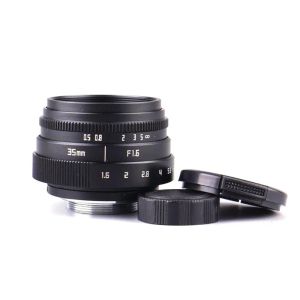 Filters newyi groot diafragma 35 mm F1.6 mini -lens voor Sony E Mount A6000 NEX5 Olympus Panasonic Canon Fuji Fujifilm XT10 XA3 Camera