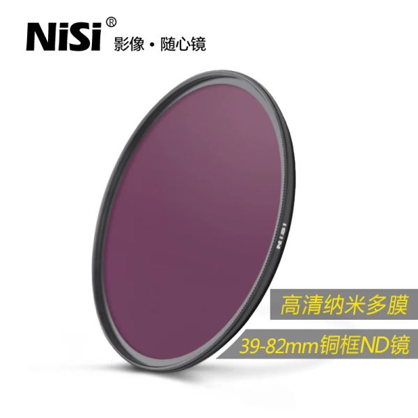 Filtres Nisi 67mm 72mm 77mm 82 mm ND64 ND 1,8 6 STOP FILTRE DE LENS DE DENSITÉ NEUTRALE 64X