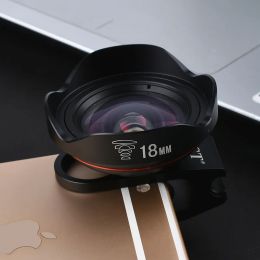 Filtres Téléphone Kit d'objectif sans distorsion Caméra arrière avant HD 110 degrés 4K Beau angle Cpl Star Filtre Gradient pour la plupart des smartphones