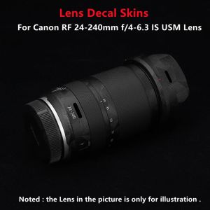 Filtres RF24240 Lens Vinyl Wrap Skins pour Canon RF 24240 mm f / 46.3 ISM LENS LENS Stickers Decal Protector Coat Cover Film Skin