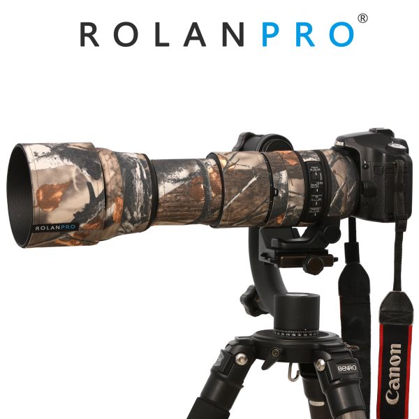 Filtres Rolanpro Lens Camouflage Coat Rain Couverture de pluie pour Sigma 150600mm F56.3 DG OS HSM Contemporain (version AF) Sleeve de protection de l'objectif