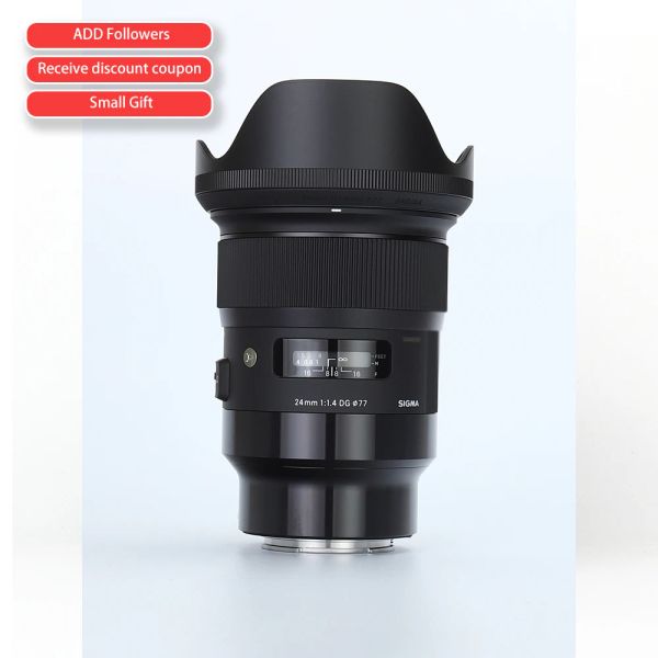 Filtres Sigma 24 mm f / 1,4 DG DG HSM Art Lens pour Sony E