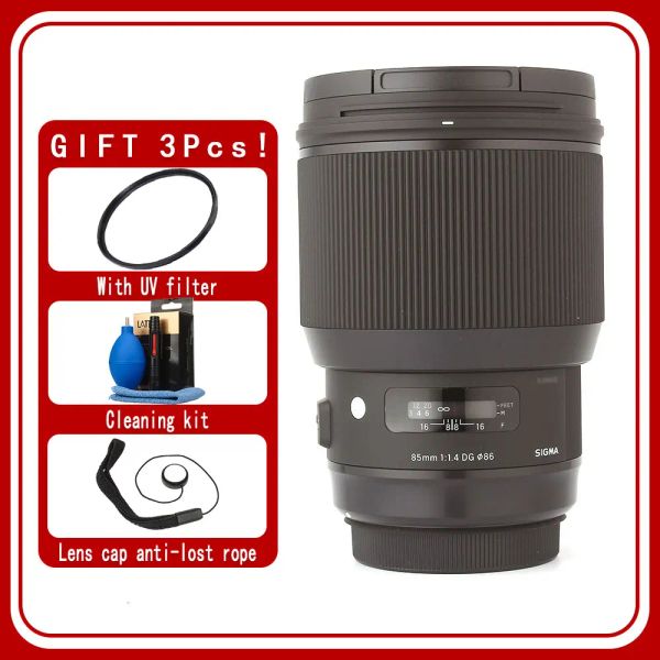 Filtres Sigma 85 mm F1.4 DG HSM Art Lens pour Nikon Canon Sony