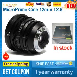 Filters SLR Magic Micropime Cine 12mm T2.8 Lens Micro vier derden Mount voor Sony E voor Fuji X MFT