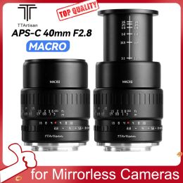 Filtres Ttartisan 40 mm f2.8 APSC Ro Lens Manual Focus for Sony E Fuji x Canon M Panasonic Olympus M43 Nikon Z Leica Sigma L