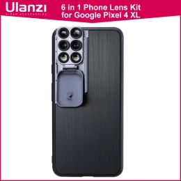 Filtres Ulanzi Ulens 6 en 1 kit d'objectif téléphonique 20x Kit d'objectif grand angle d'objectif macro pour Google Pixel 4