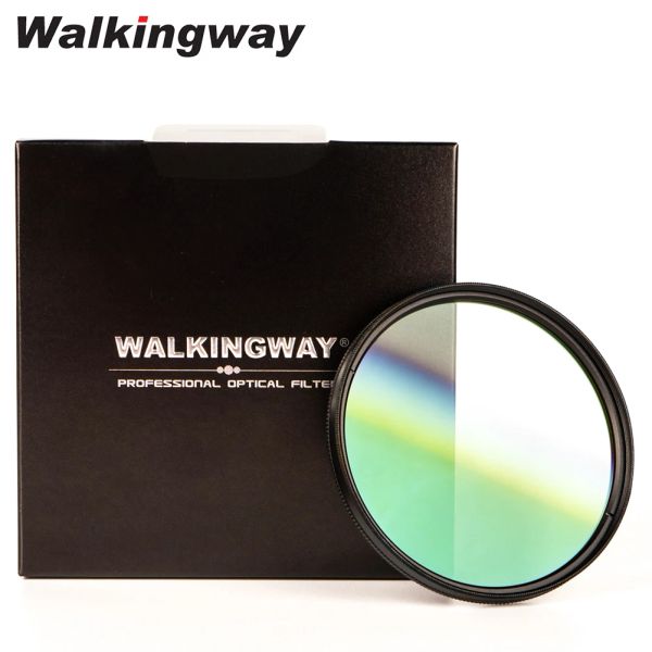Filtres Walkingway GND16 Round Lens Filtre HD 4stops Optical Glass Soft Gradient avec revêtement 49 mm 52 mm 55 mm 62 mm 67 mm 72 mm 77 mm 82 mm