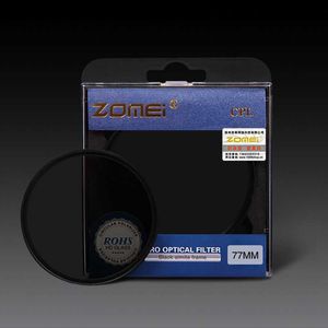 Filters Zomei HD slim CPL-filter Galss PRO Circulaire polarisator Polariserende cameralensfilter 49 mm 52 mm 55 mm 58 mm 62 mm 67 mm 72 mm 77 mm 82 mm Q230905
