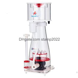 Filtration Chauffage 110240V Rouge Starfish Aquarium Interne Protéine Écumeur Pompe De Puisard Eau Salée Récif Marin Aiguille Roue Venturi 200 Dhvyj