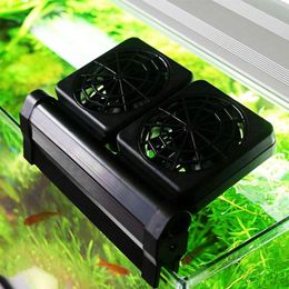 Filtración Calefacción 1234 Ventiladores Tanque de peces Ventilador de refrigeración Mini Ultrasilencioso Disipación de calor rápida Aparatos eléctricos Equipo de acuario 221119