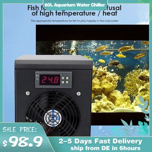 Filtratie Verwarming 180W Aquarium Water Chiller 60L Aquarium Koeler Verwarmingssysteem Constante Temperatuur Apparaat Duurzame Koeling 230711