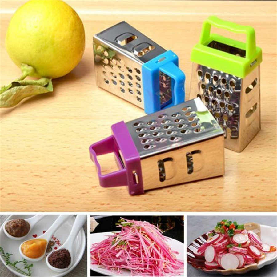 Mini Four-sided Planer Kitchen Tool Stainless Lemon Cheese Vegetable Grater Peeler Slicer Gadgets Fruit Vegetable Chopper