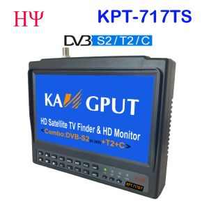 FINDER KPT717S / T DVBS2 DVBT / T2 DVBC COMBO DIGITAL SATELLITE METER FINDER H.265 VS KPT716TS SATLINK WS6933 SATLINK ST5150