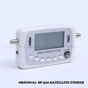 Buscador de satélite digital Finder SF500 HD para receptor de televisión por satélite con comprobante DVBS/DVBS2 Digital Satellite Finder