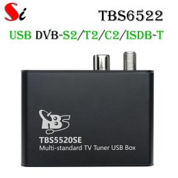 FINDER TBS 5520SE DVBS2X / S2 / S / T2 / T / C2 / C / ISDBT MULTISTANDARD TV TUNER USB BOX