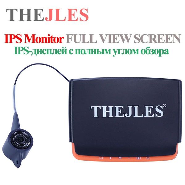 Finder Thejles Video Fish Buscador para la pesca de invierno con un monitor IPS LCD de 4.3 