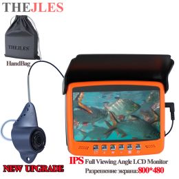 Finders 7hbs Video Fishfinder 4,3 inch Ips LCD-scherm Camerakit voor winter onderwater ijsvissen Handmatige achtergrondverlichting Jongen / heren cadeau