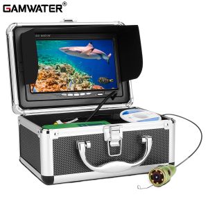 Finders Gamwater-Kit de cámara de vídeo de pesca submarina, 1000tvl, 6 uds., Led Ir/blanco con monitor a Color de 7 pulgadas, 10m, 15m, 20m, 30m, buscador de peces de hielo