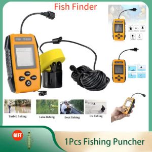 Vinders Draagbare Fishfinder IJsvissen Sonar Sirene Alarm Transducer Fishfinder 0.7100m Vissen Echolood