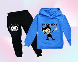 Findpitaya 2020 nouveau Bendy et la machine à encre sweat et pantalon pour enfants LJ2008183390166