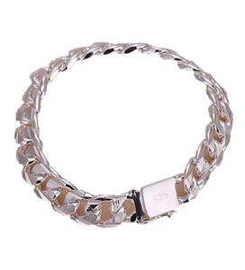 Fijn 925 Sterling Silver Braceletxmas Nieuwe stijl 925 Silver Chain Charmelet For Women Men Men Mode Sieraden Gift Link Italië Per2276925
