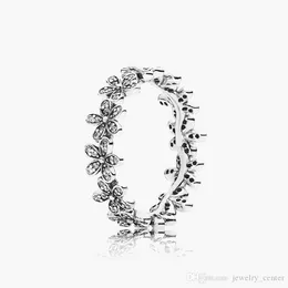 Bijoux fins Authentique 925 Perle en argent sterling Fit Pandora Bracelets de charme Ensembles d'anneaux de mariage Boîte originale Chaîne de sécurité Pendentif DIY perles