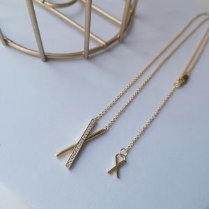 fijne sieraden ketting zilveren gouden ketting met hangerset kettingen 18k diamanten ontwerper dames paar mode bruiloftsfeest Thanksgiving Valentijnsdag oorbellen oorbellen