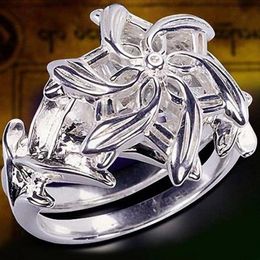 Joyería fina para mujer, anillos de plata de ley 925 100% auténtica LOTR The Galadriel Nenya Zircon Ennagement, anillo de boda 284h