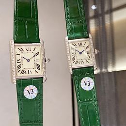 Fijne heren horloge Zwitsers kwartsbeweging horloges zakelijke dames polshorloges waterdicht 33,7 x 25,5 mm 29.5x22 mm Montre de luxe