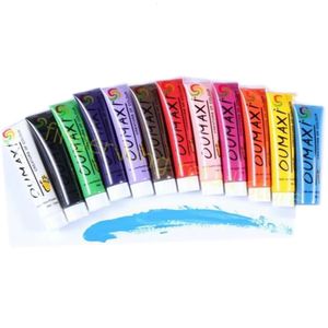 Finger Angel 12 Uds 12ml pintura para uñas multisuperficie 3D OUMAXI Art Fashion 12 herramientas de colores diferentes 240113