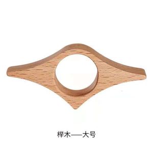Vingerhand voor één ring Lui lezen Massief hout Creatieve handgemaakte kunst Companion Gift 203544 gemaakt