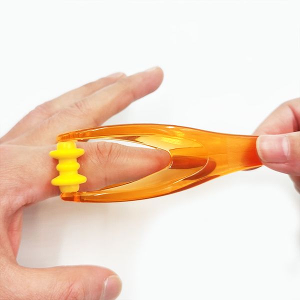 Masajeador de dedos rodillo multiusos clip de masaje para nudillos mini rodillo de plástico para dedos palo de masaje al por mayor