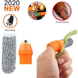 Cueilleurs de doigts en Silicone pour cueillir des fruits, pouce LNIFE, couteau de jardin, jardinage, récolte des doigts, cadeaux de jardinage, Picking296m