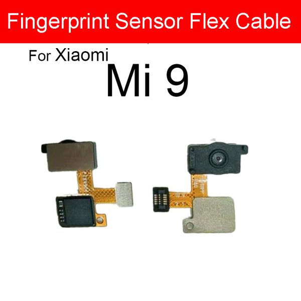 Conector del sensor de impresión de dedos para Xiaomi Redmi Mi 11 10lite 9 CC9 9T Pro MI 10 CC9E debajo de la pantalla Cable de lector de huellas dactilares