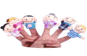 Marionnettes à doigt bébé Mini animaux éducatifs main dessin animé Animal en peluche poupée marionnettes à doigt théâtre jouets en peluche pour enfants cadeaux 1695426