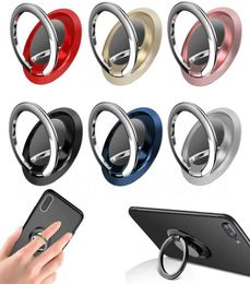 Porte-anneau de doigt Grip 360 ° Rotation pour le téléphone portable MONTATION MAGNÉTIQUE IPhone 12 11 Pro Max 12 Mini Huawei7330371