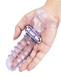 Vibratrice du manchon du doigt G Clit de massage spot Stimuler les jouets sexuels masturbateurs féminins pour femmes produits adultes 982618