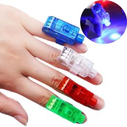 Finger Small -formaat speelgoed LED Mini Night Lights Whole Pull On Off Laser