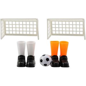 Finger Soccer Toys Footballs Match juego de mesa Juegos de mesa divertidos con dos goles de juguete