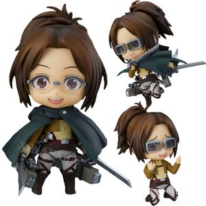 Jouets à doigts #1123 Hanji attaque sur Titan, figurine de dessin animé Hange Zoe Shingeki No Kyojin, figurine d'action #775 Erwin Smith, jouet de poupée à collectionner