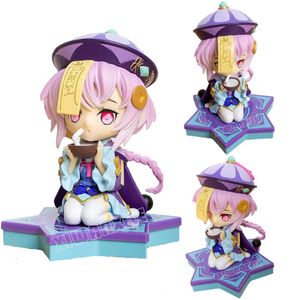 Jouets à doigts 12 cm Genshin Impact Qiqi Figure d'anime Genshin Impact Klee Figurine d'action Klee/paimon Figurine Collection modèle poupée jouets cadeaux