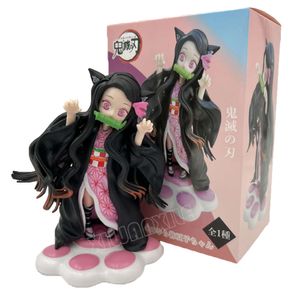 Vingerspeelgoed 15 cm Demon Slayer Kamado Nezuko Anime Figuur Gk Kimetsu Geen Yaiba Nezuko Action Figure Tanjirou Figuur Collectible Model Pop Speelgoed