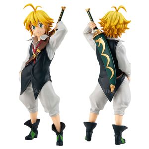 Finger Toys 15 cm los Siete Pecados Capitales Meliodas Figura de Anime Pop Up Parade Dragon's Judgement Figura de acción Adulto Modelo Coleccionable muñeca de Juguete