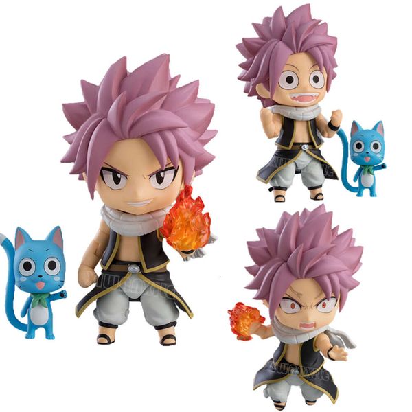 Finger Toys #1741 Fairy Tail Natsu Dragneel Figura de anime #1924 Lucy Heartfilia Figura de acción Fairy Tail Figurita Muñeca coleccionable en miniatura Juguetes