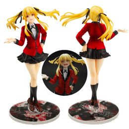 Jouets à doigts 20 cm Artfx J Kakegurui Figure d'anime Meari Saotome Figurine d'action Mary Saotome/jabami Yumeko Figurine Collection modèle poupée jouets